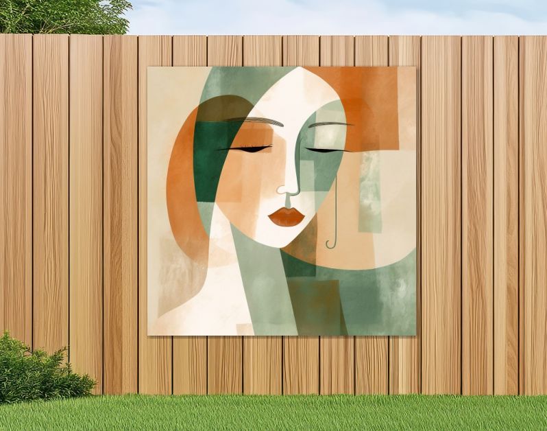 Zachte Complementen Abstracte Lijntekening