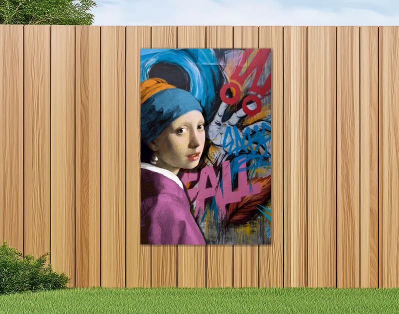 Meisje met de Parel - The Urban Graffiti Edition