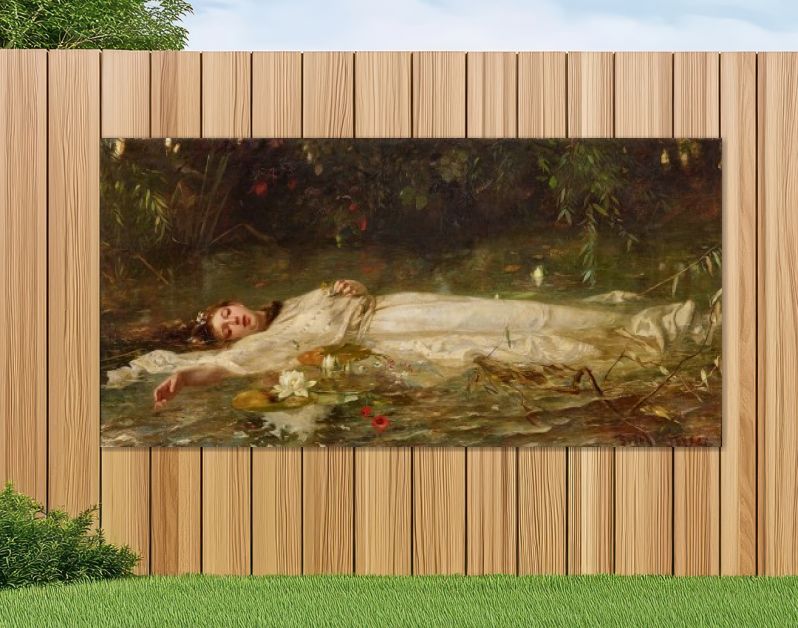 Ophelia - Friedrich Wilhelm Theodor Heyser