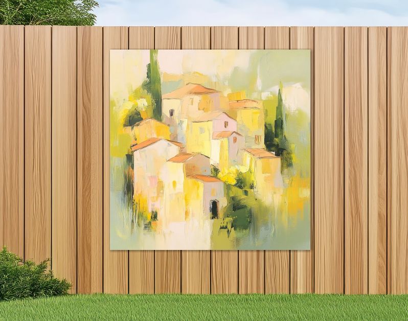 Zonnig Italiaans dorpje