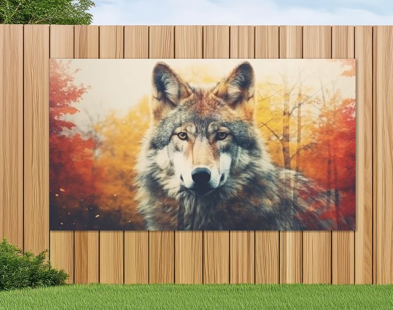 Wolf herfst