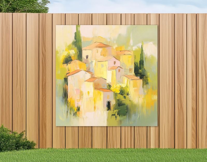 Zonnig Italiaans dorpje