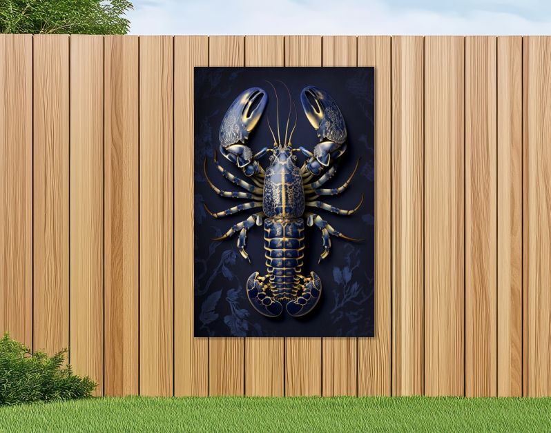 Lobster Chique Gold Blue