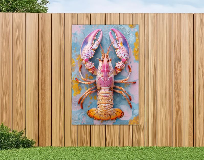 Spring Pastel Lobster