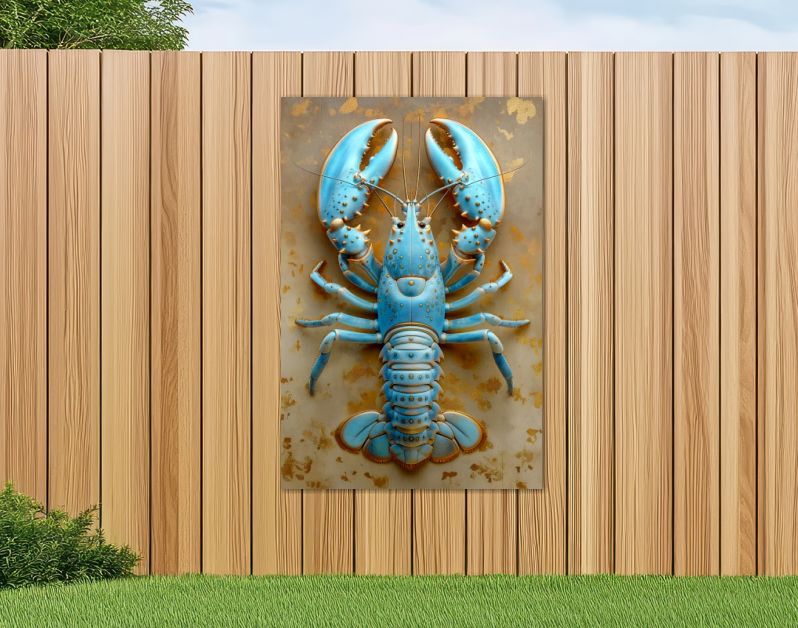 Zomerse cyaan ibiza kreeft