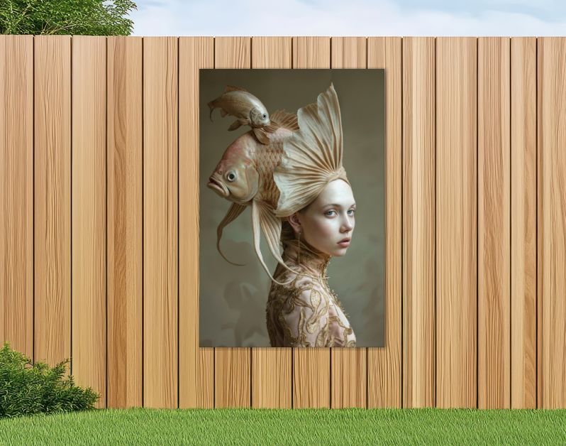 Fishy hat elegance beige 2