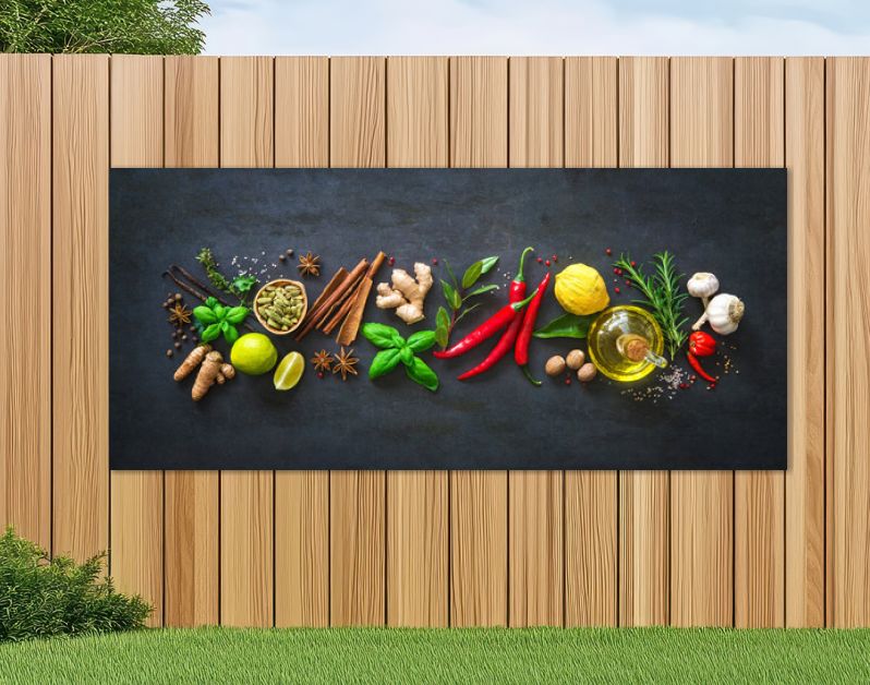Verse aromatische kruiden en specerijen om te koken