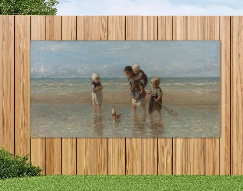 Kinderen der zee, Jozef Israëls, 1872