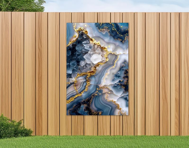 Marmer grijs wittecrystal goud