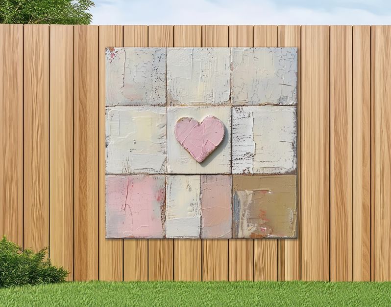 Industrial love with a touch of pink