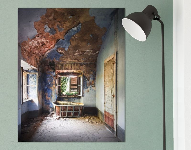 Badkuip in Italiaans Kasteel