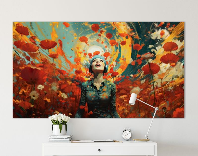 Genieten van klaprozen