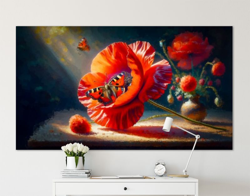 Klaproos - Poppie en Vlinder Oil