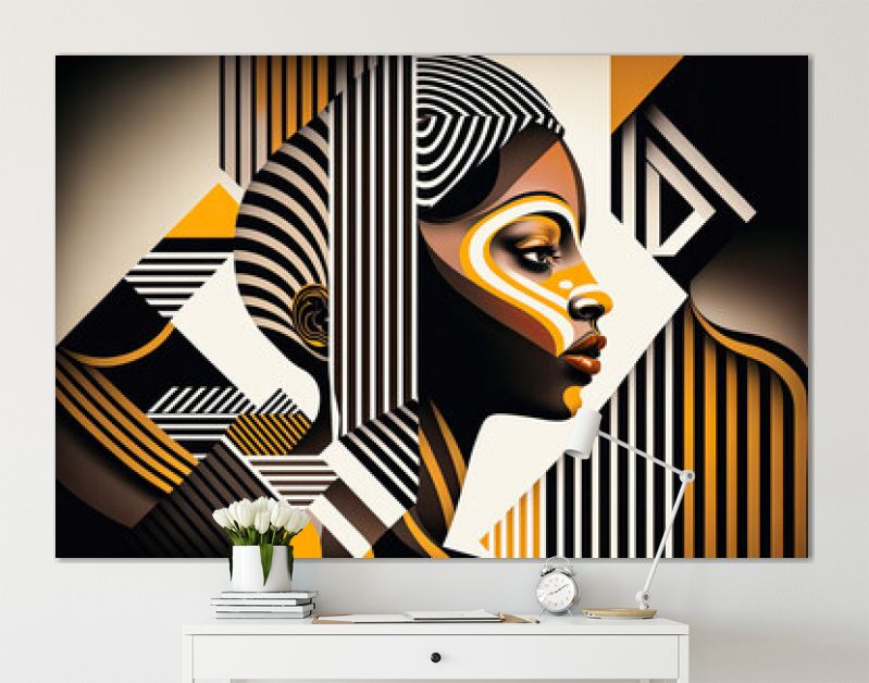 Black History Month, ontwerp, achtergrond, afbeelding. Generatieve AI