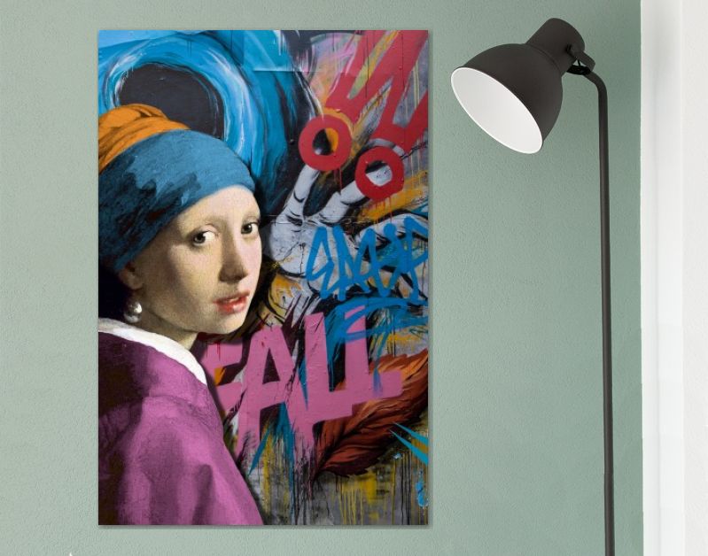 Meisje met de Parel - The Urban Graffiti Edition