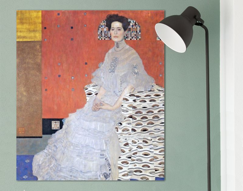 Porträt der Fritza Riedler, 1906