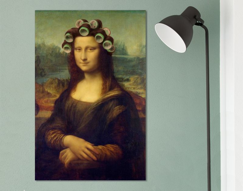 Mona Lisa - The Curly Girly Edition