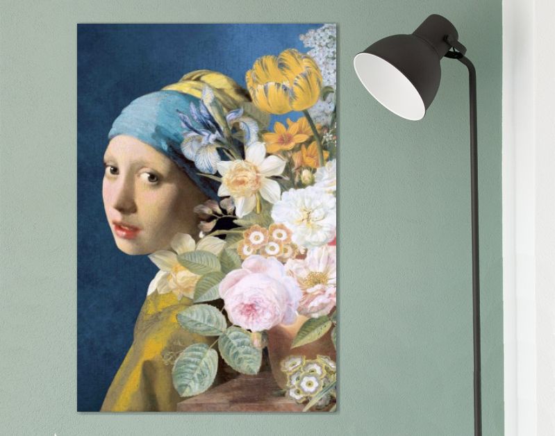 Meisje met de Parel - The Floral Edition