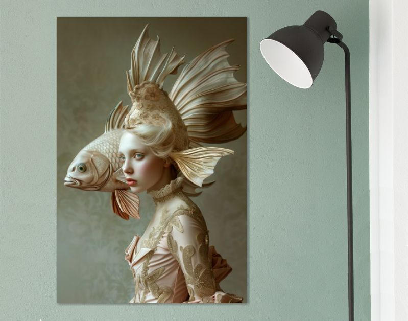 Fishy hat elegancy beige 1