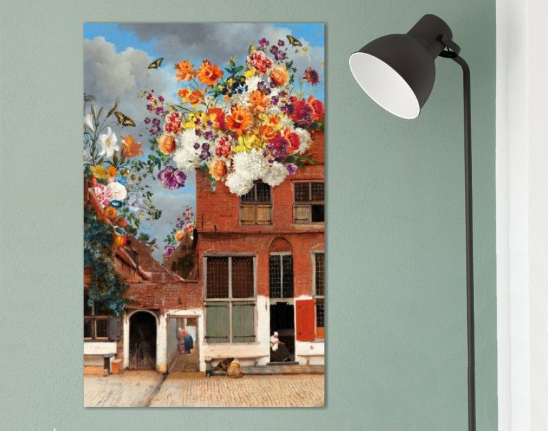 Roof Gardens in Delft - a Johannes Vermeer mix-up