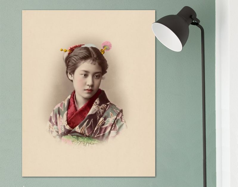 Portrait of a Japanese Woman