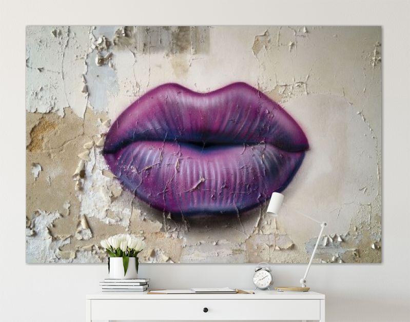 Lippen op de Muur