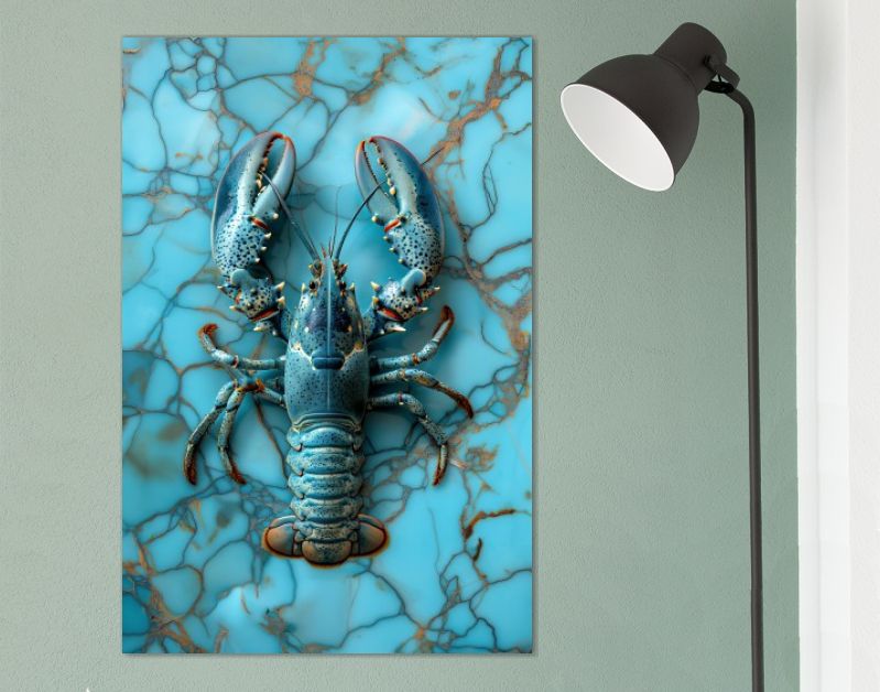 Turquoise lobster