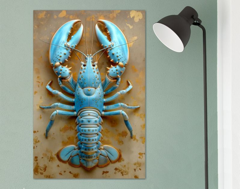 Zomerse cyaan ibiza kreeft