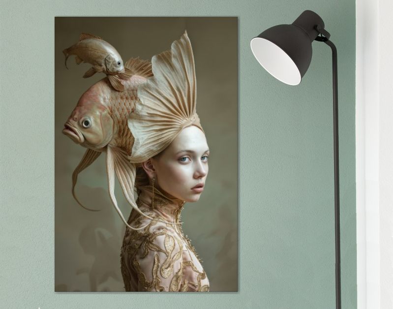 Fishy hat elegance beige 2