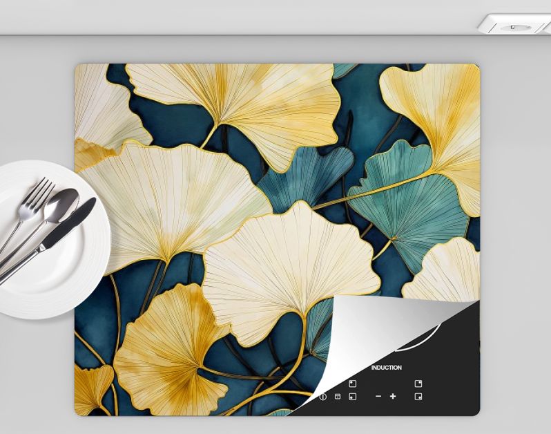 Dynamiek van de Natuur Grootse Ginkgo in Aquamarijn