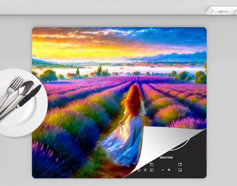 Lila Lavendel - Vrouw in de Lavendel