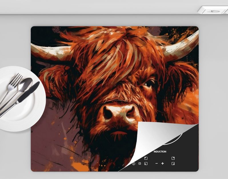 Schotse Hooglander vierkant