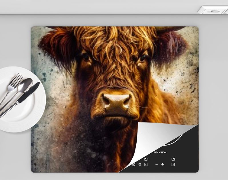 Schotse Hooglander portret