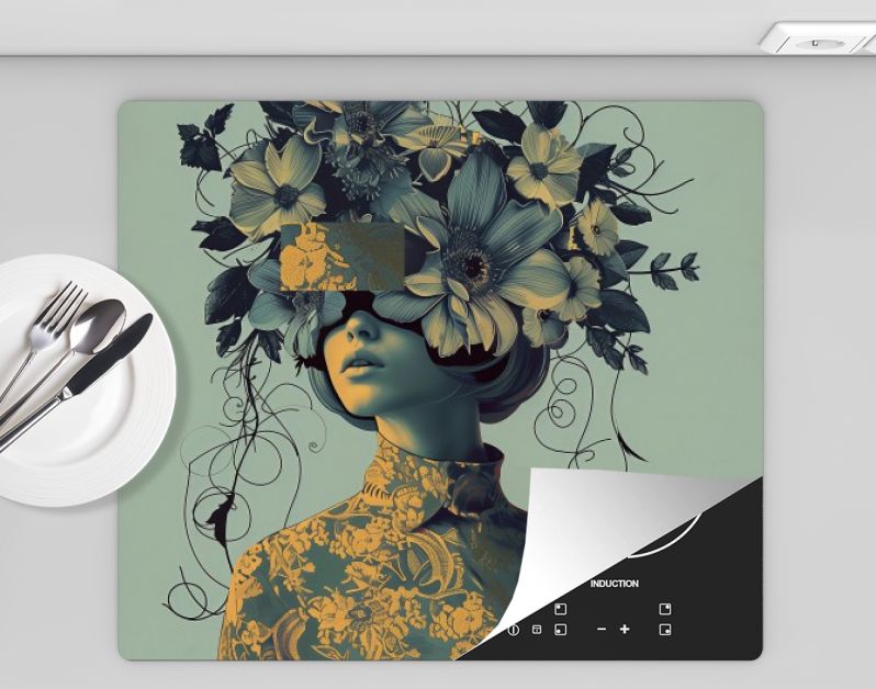 Harmonie in geel en blauw