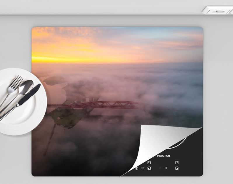 Zwolle Hanzeboog in de mist