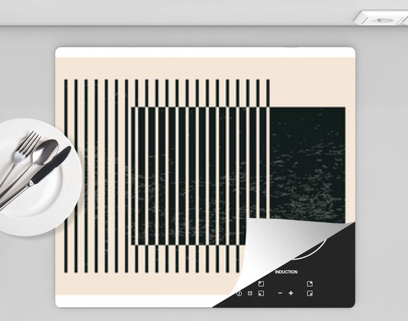 Trendy abstract creative minimalist artistic hand drawn composition