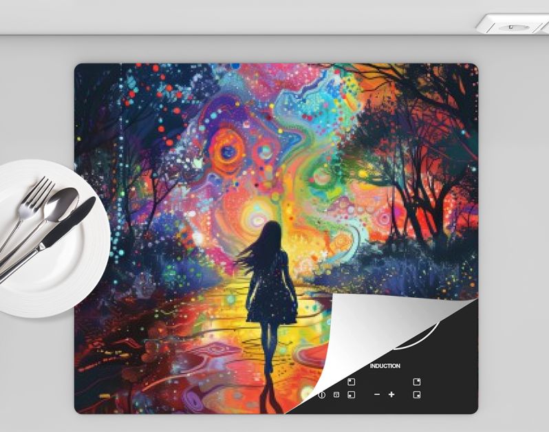 Kleurrijke wandeling