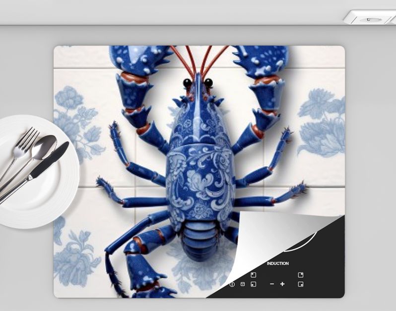 LobsterLuxe DelftBlue kitchen