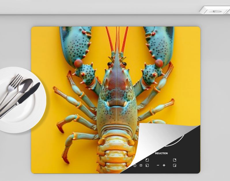 Yellow kopergroengele kreeft