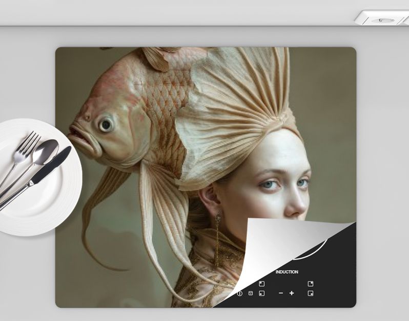 Fishy hat elegance beige 2