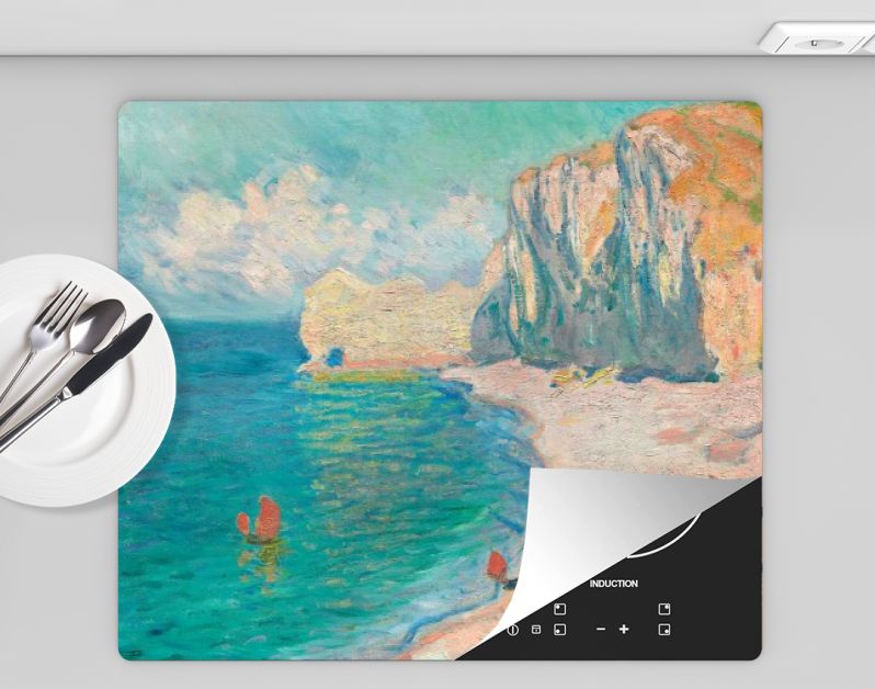 The Beach and the Falaise d'Amont (1885)