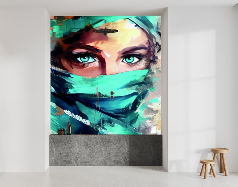 Verborgen Identiteit in blauw