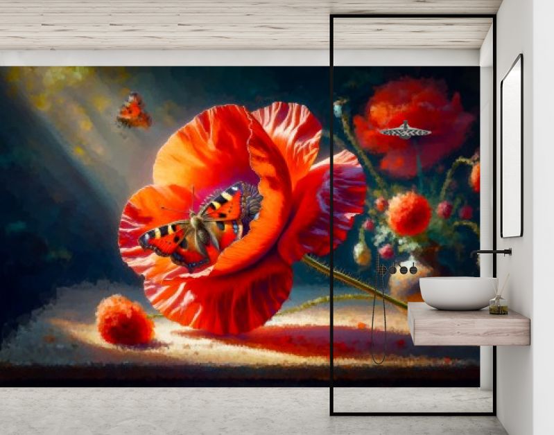 Klaproos - Poppie en Vlinder Oil