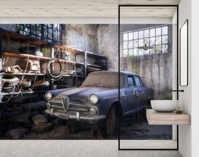 Alfa Romeo in Garage