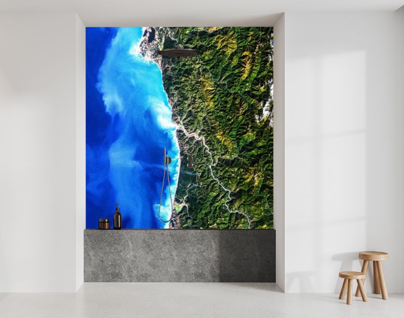 Redwood National Park. Original from NASA.