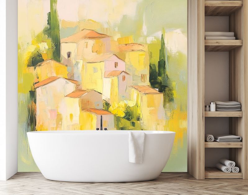 Zonnig Italiaans dorpje