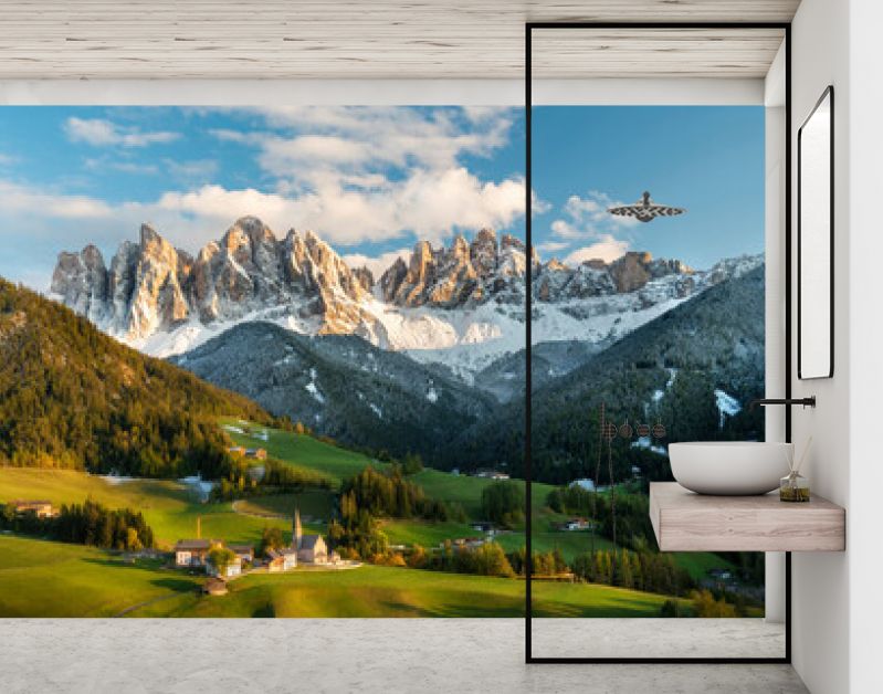 Prachtig landschap van Italiaanse Dolomieten - Santa Magdalena
