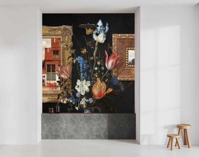 Made in Delft - Art Combined (black background)