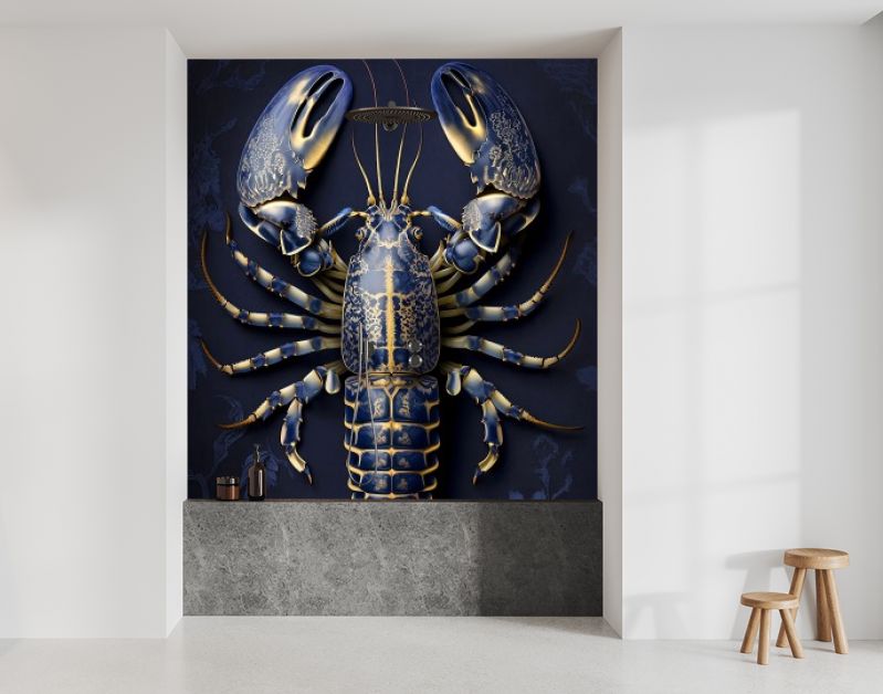 Lobster Chique Gold Blue