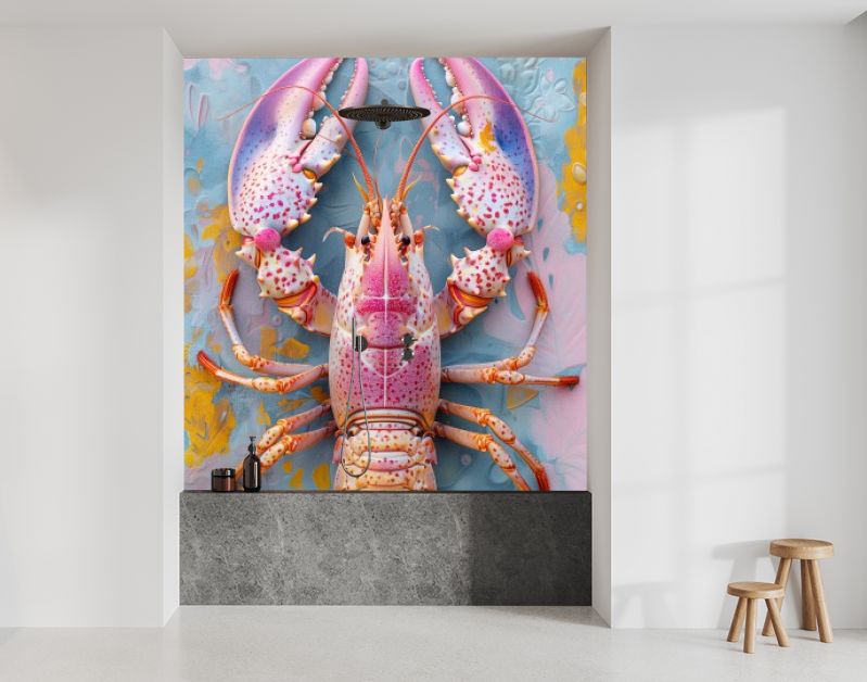 Spring Pastel Lobster